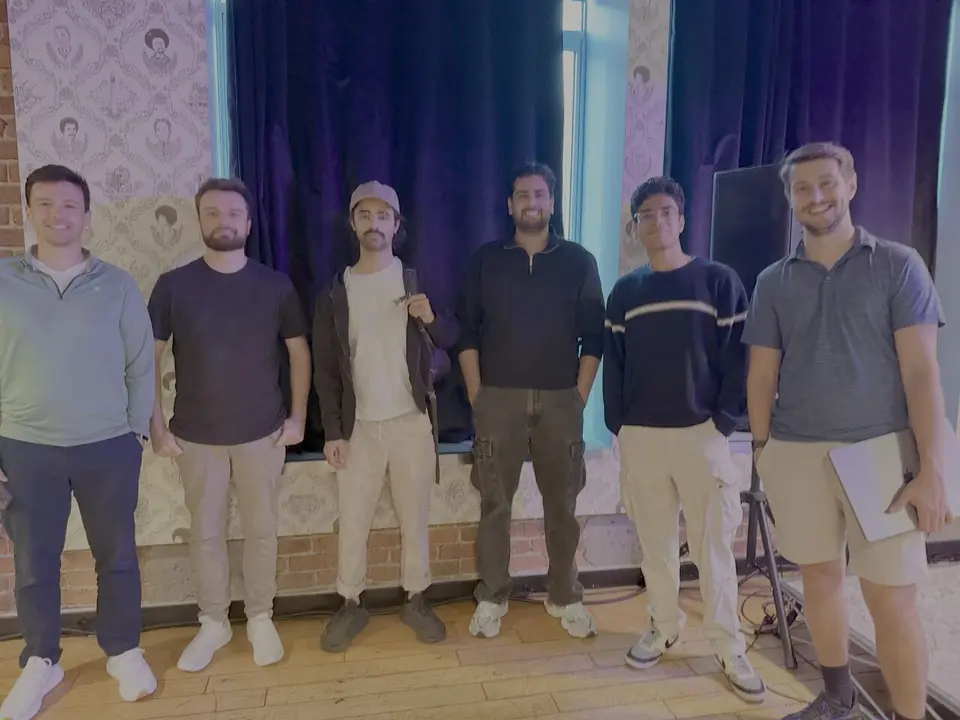 Wild AI SF #1 speakers lined up on stage at Wild AI SF #1 on August 5, 2026 in San Francisco